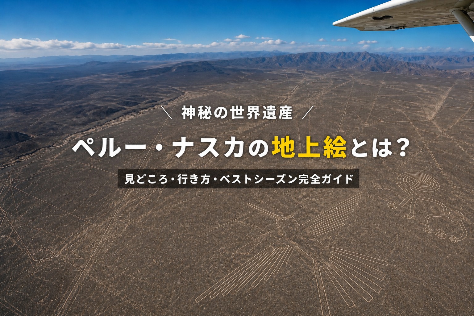 ペルー・ナスカの地上絵とは？